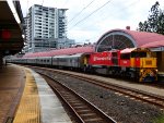 About to leave Roma Street Station